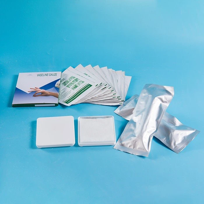 petroleum jelly gauze pads